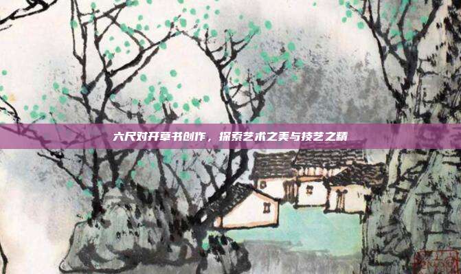 六尺对开草书创作,探索艺术之美与技艺之精